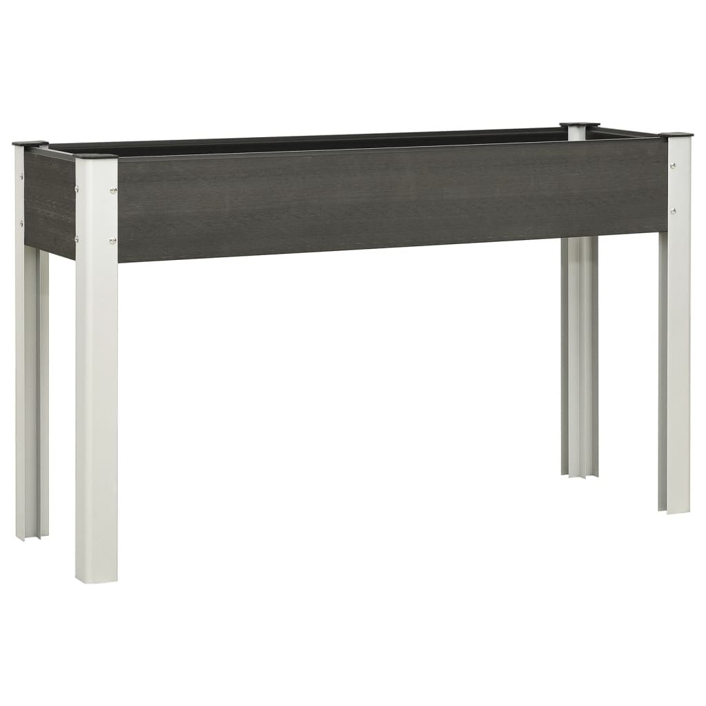 Garten-Hochbeet Wpc Grau