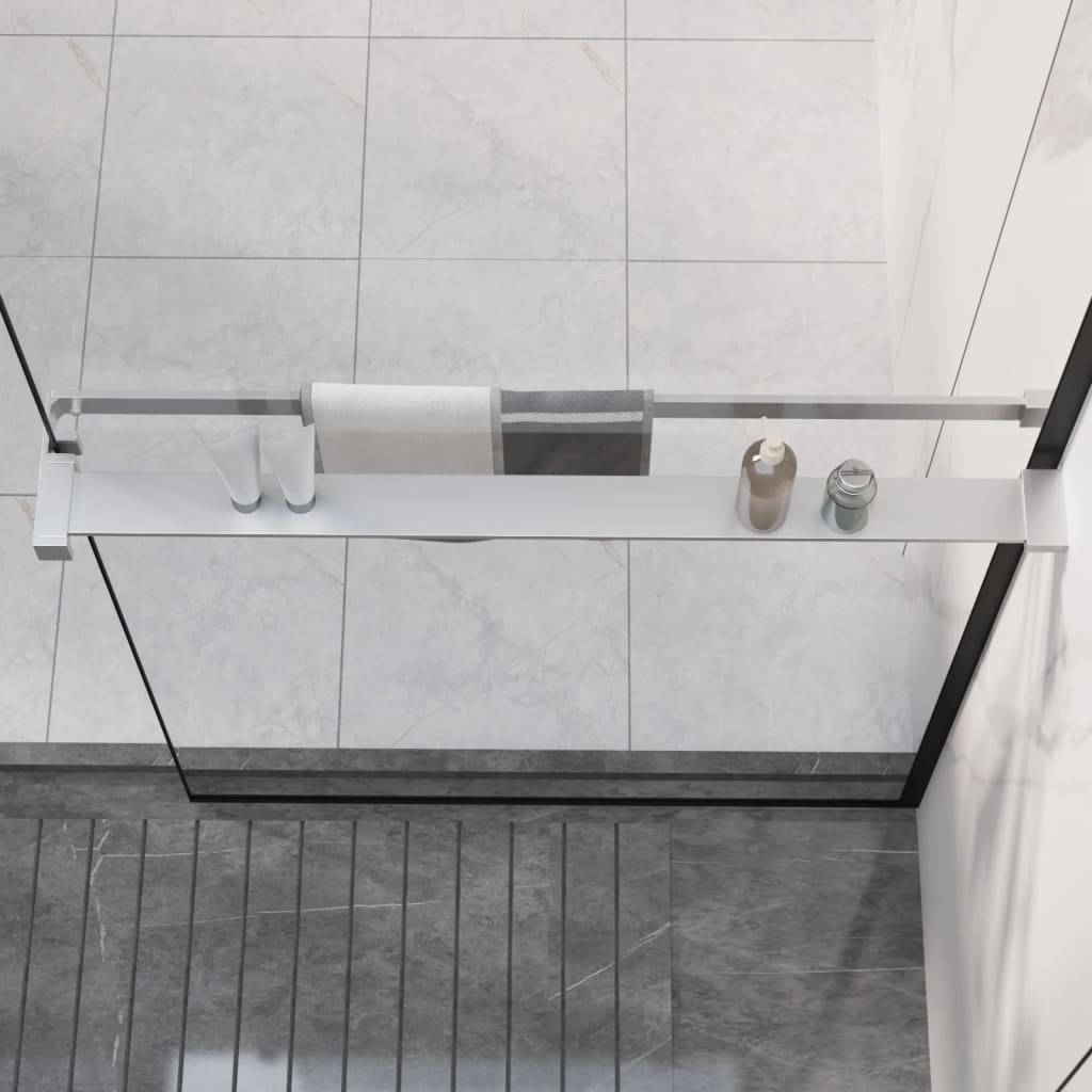 Duschablage Für Begehbare Dusche Chrom 80 Cm Aluminium