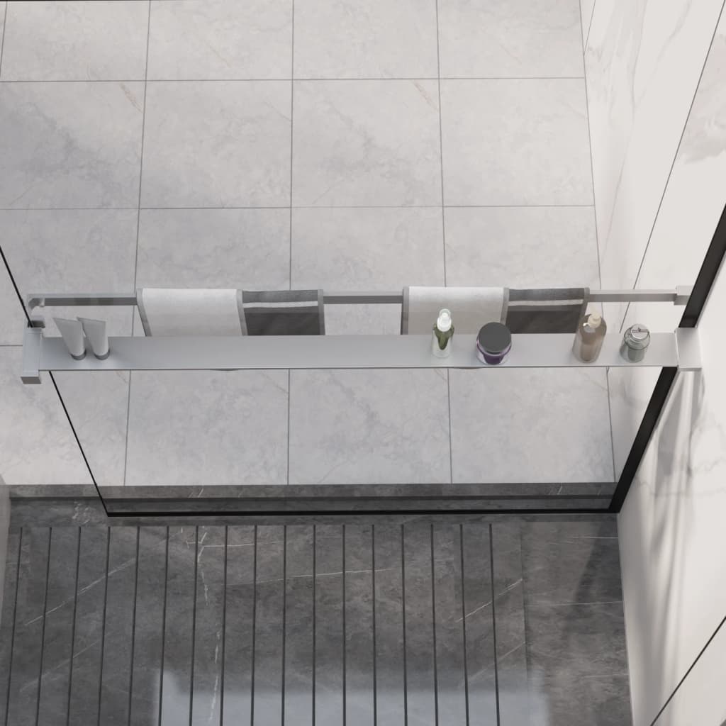 Duschablage Für Begehbare Dusche Chrom 100 Cm Aluminium