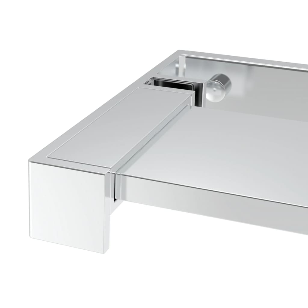 Duschablage Für Begehbare Dusche Chrom 115 Cm Aluminium