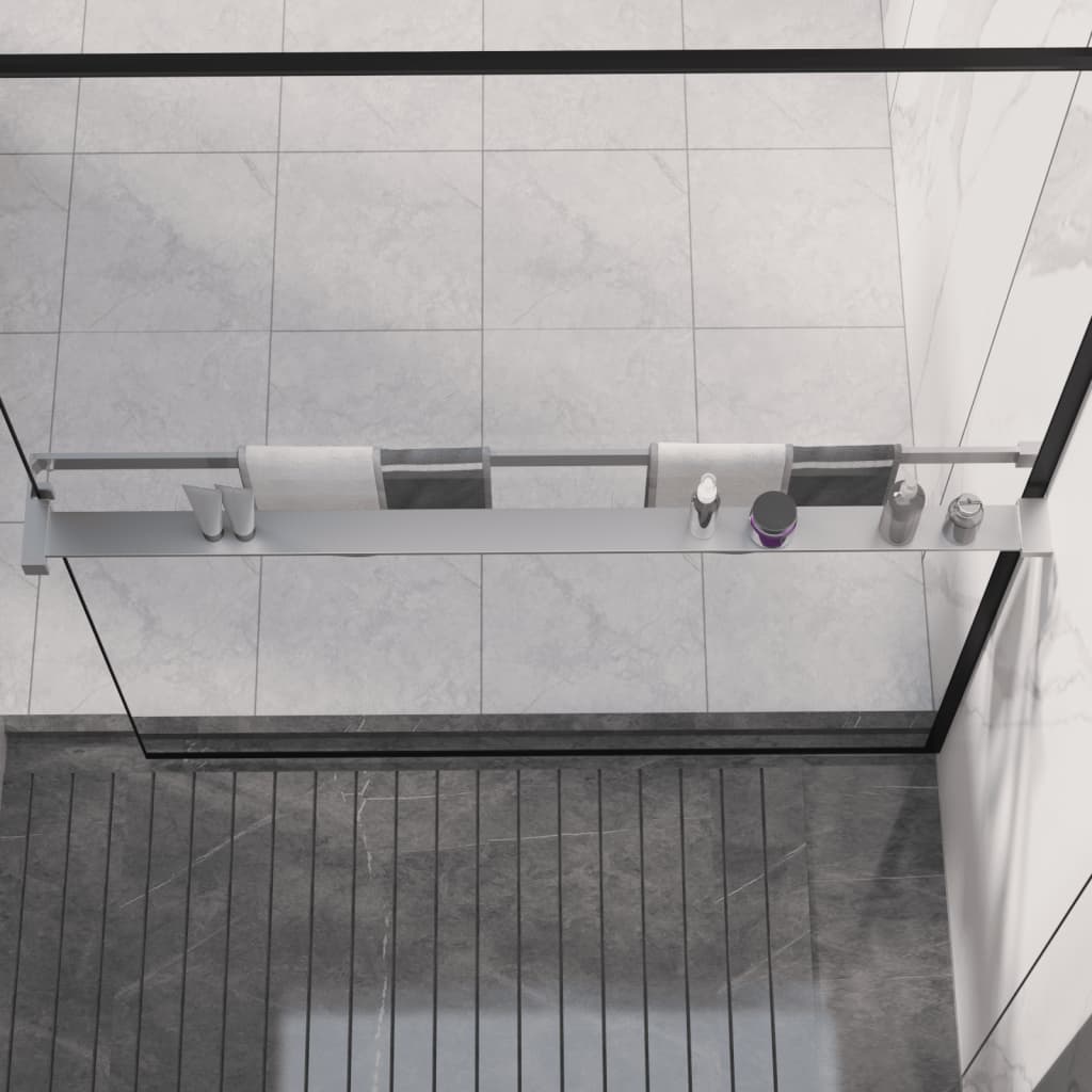 Duschablage Für Begehbare Dusche Chrom 115 Cm Aluminium