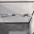 Duschablage Für Begehbare Dusche Chrom 115 Cm Aluminium