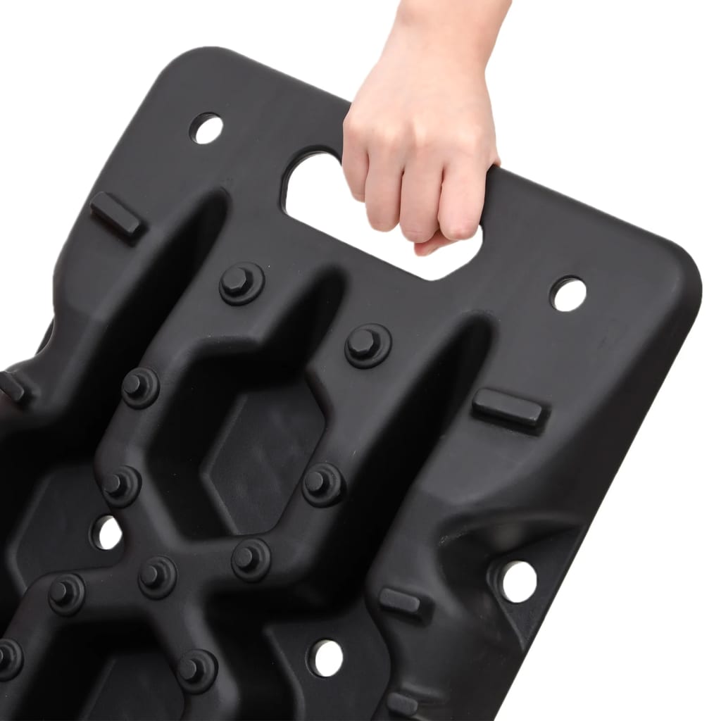 Traktionsmatten 2 Stk. 107X31X7 Cm Nylon