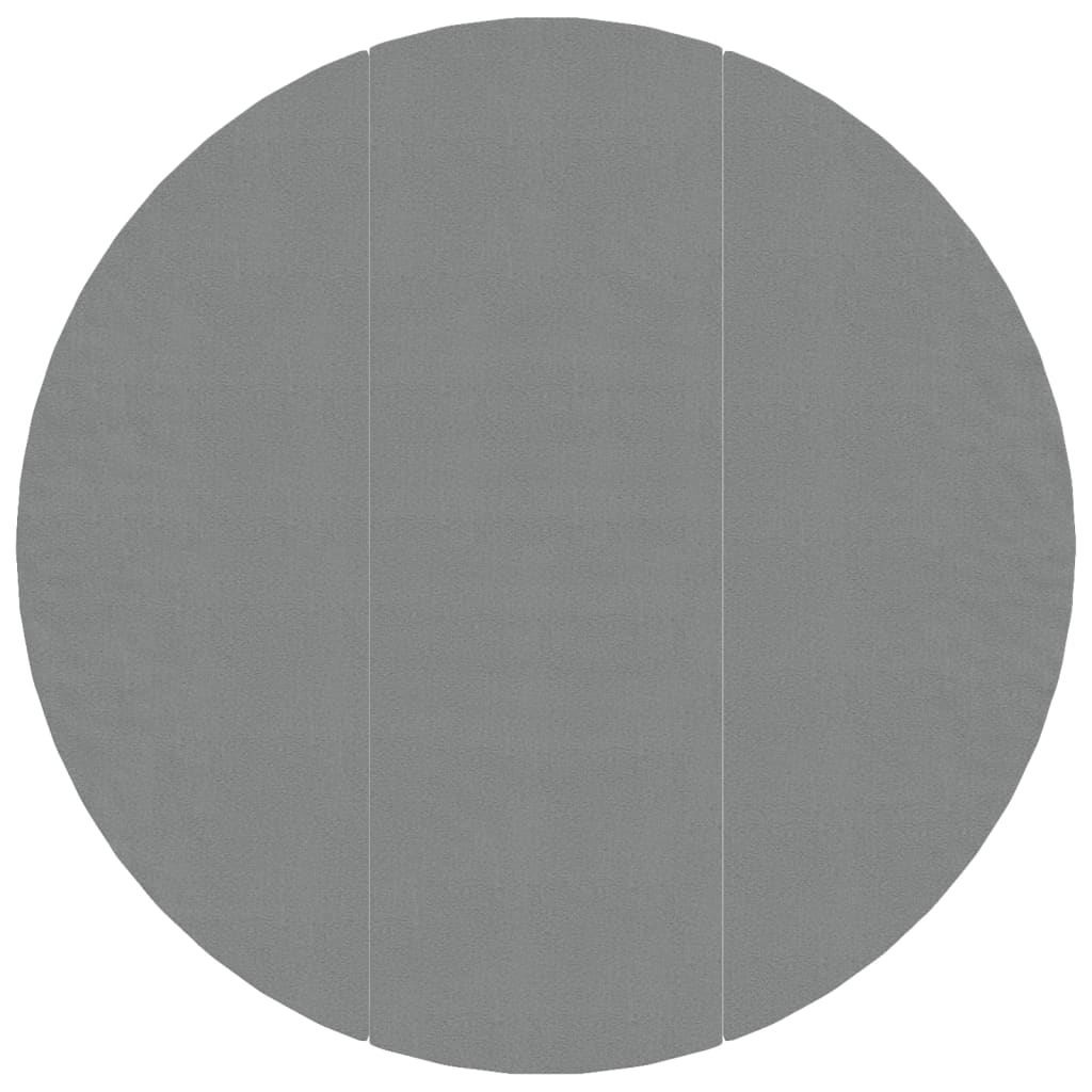 Pool-Bodentuch Ø396 Cm Polyester Geotextil Hellgrau