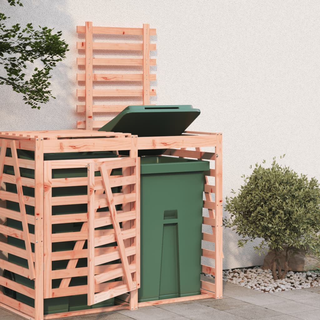 Erweiterung Für Mülltonnenbox Massivholz Douglasie Natürliches Douglasie