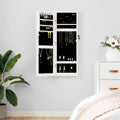 Schmuckschrank Mit Spiegel Wandmontage 30X8,5X90 Cm
