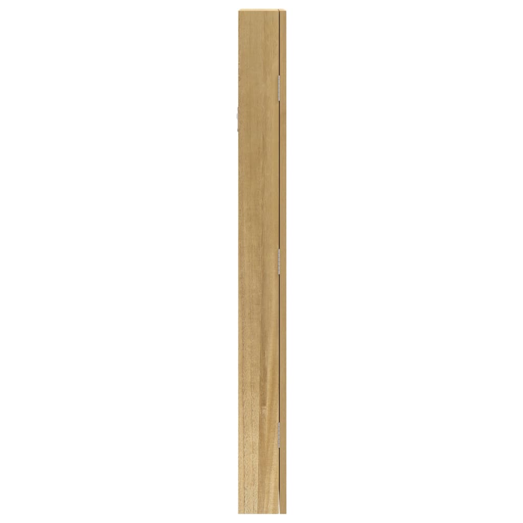Schmuckschrank Mit Spiegel Wandmontage 30X8,5X90 Cm