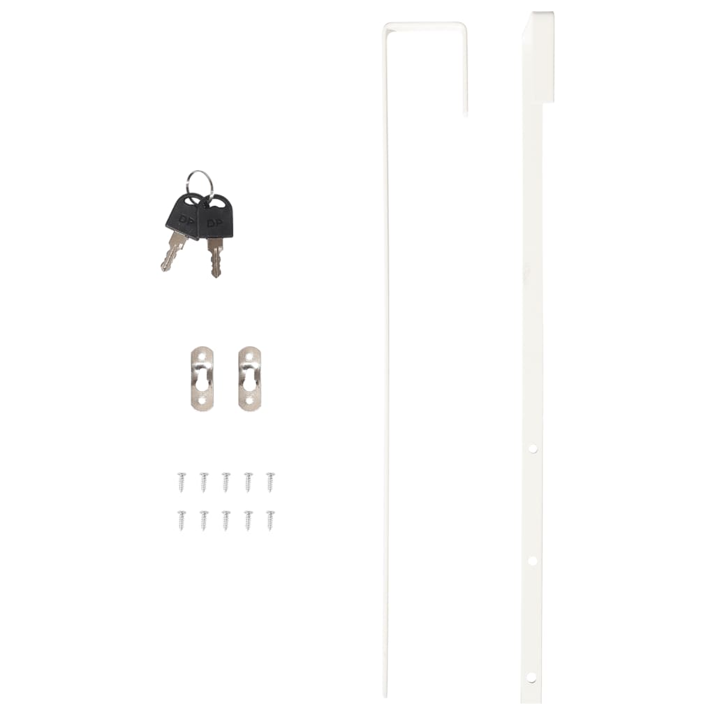 Schmuckschrank Mit Spiegel Wandmontage 30X8,5X90 Cm