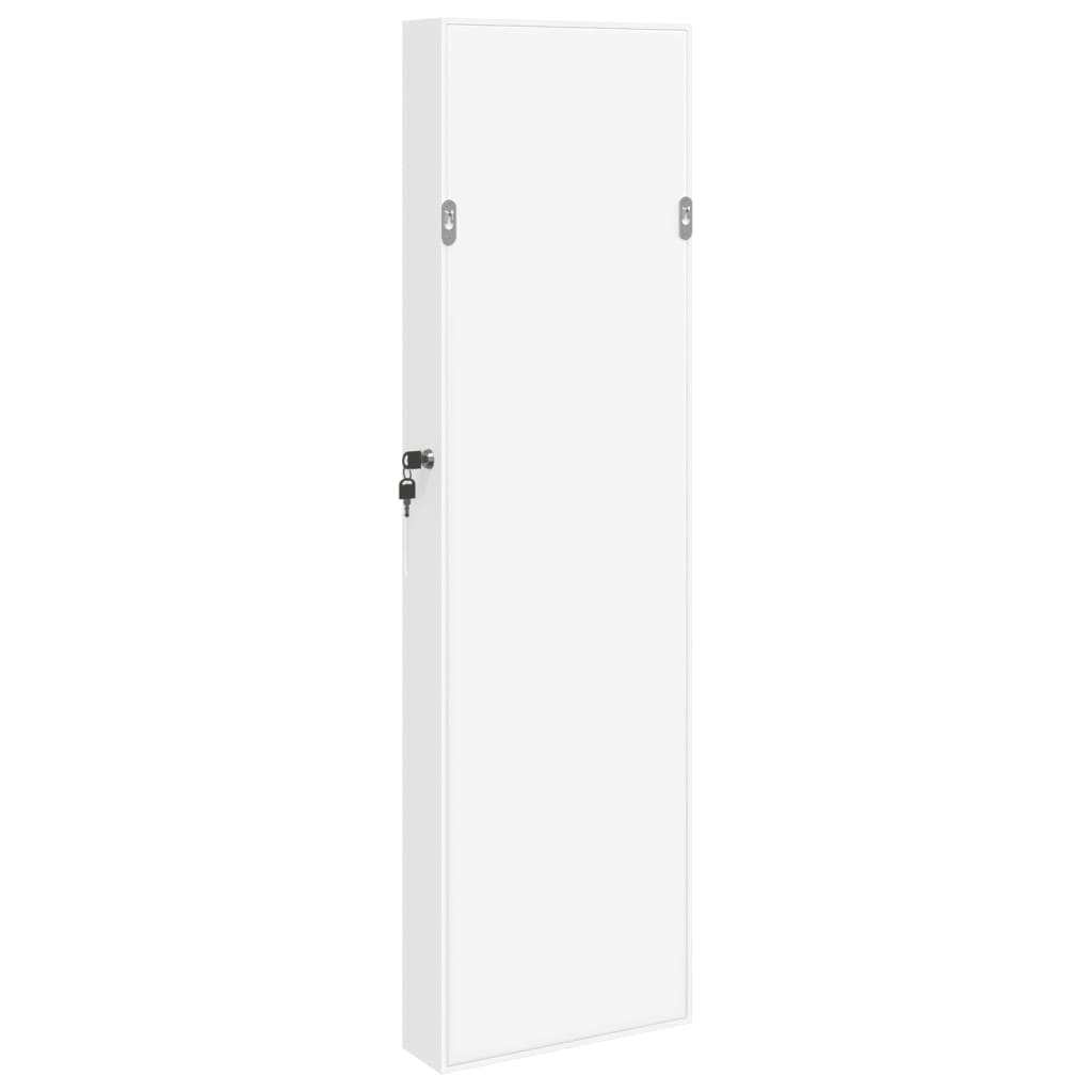 Schmuckschrank Mit Spiegel Wandmontage 30X8,5X106 Cm