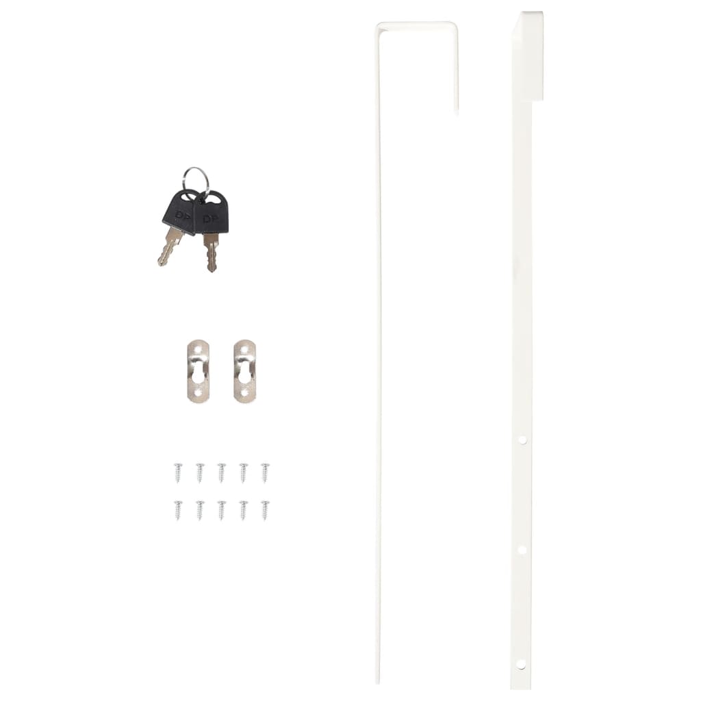 Schmuckschrank Mit Spiegel Wandmontage 30X8,5X106 Cm