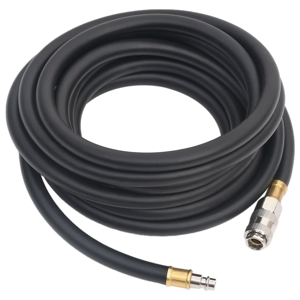 Hybrid-Luftschlauch Schwarz 0,6" Gummi Und Pvc