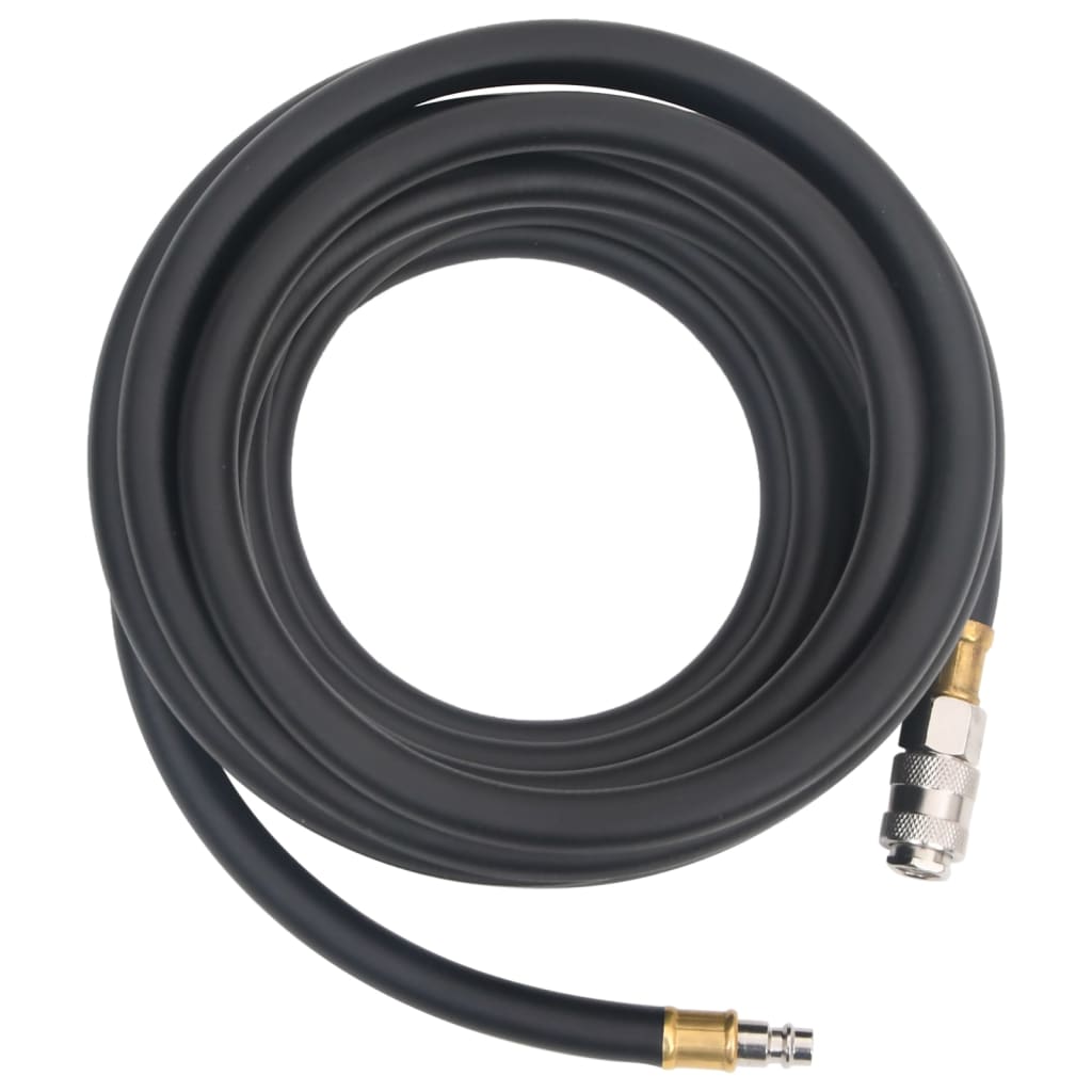 Hybrid-Luftschlauch Schwarz 0,6" Gummi Und Pvc