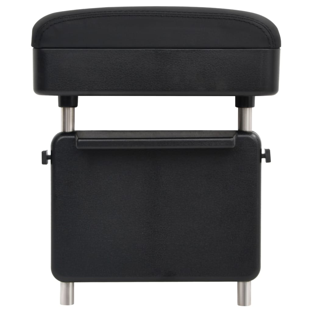Auto-Armlehne Universal Schwarz 23X8X(30-38) Cm Abs