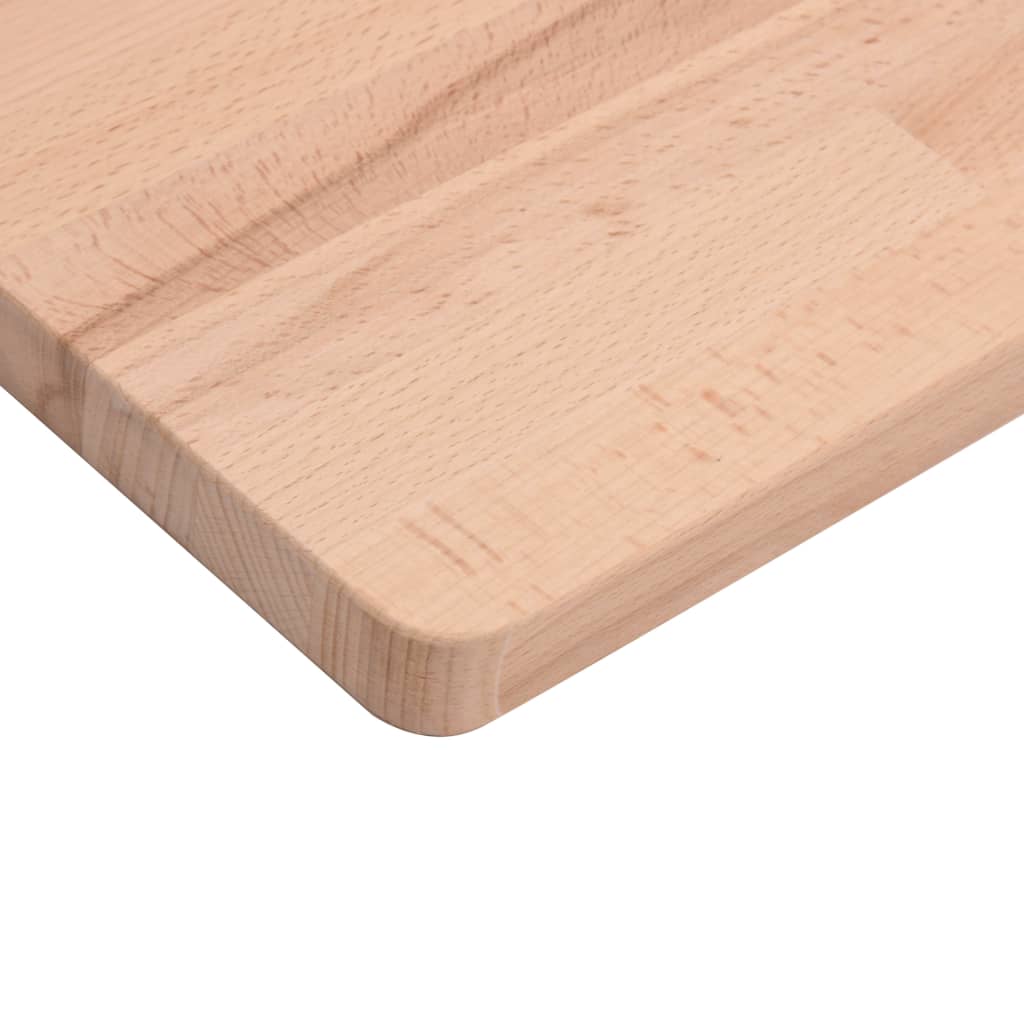 Waschtischplatte 80X40X1,5 Cm Massivholz Buche