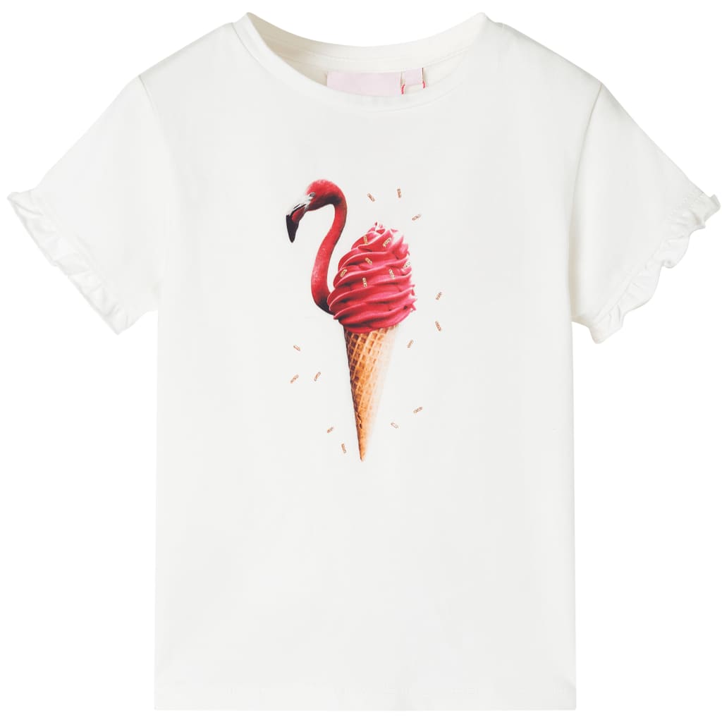 Kinder-T-Shirt Helles Minzgrün 128