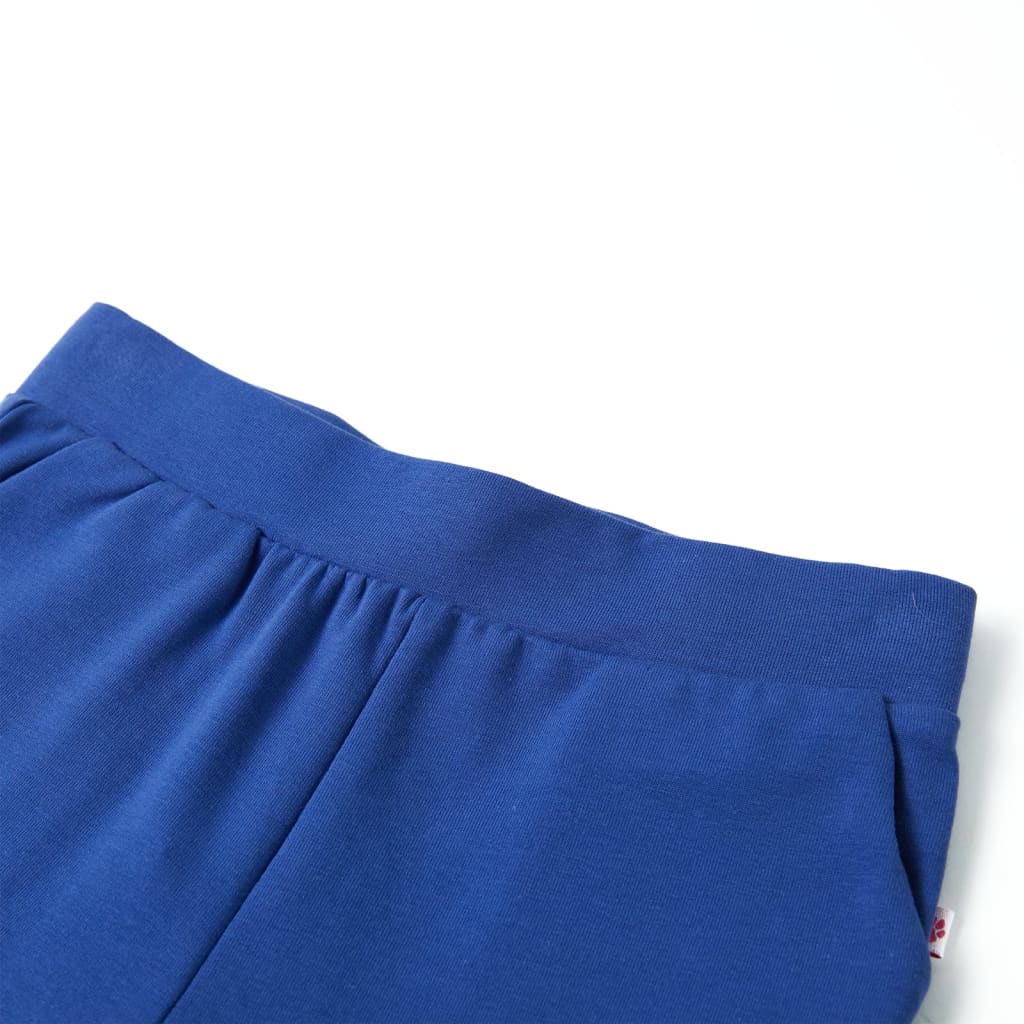 Kinderhose Mit Weiten Beinen Kobalt 128