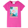 Kinder T-Shirt Dunkel 140
