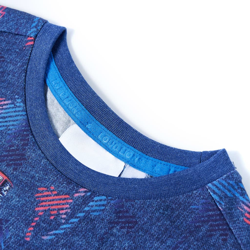 Kinder-T-Shirt Dunkel Melange 104