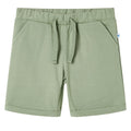 Kindershorts Mit Kordelzug Helles Khaki 92