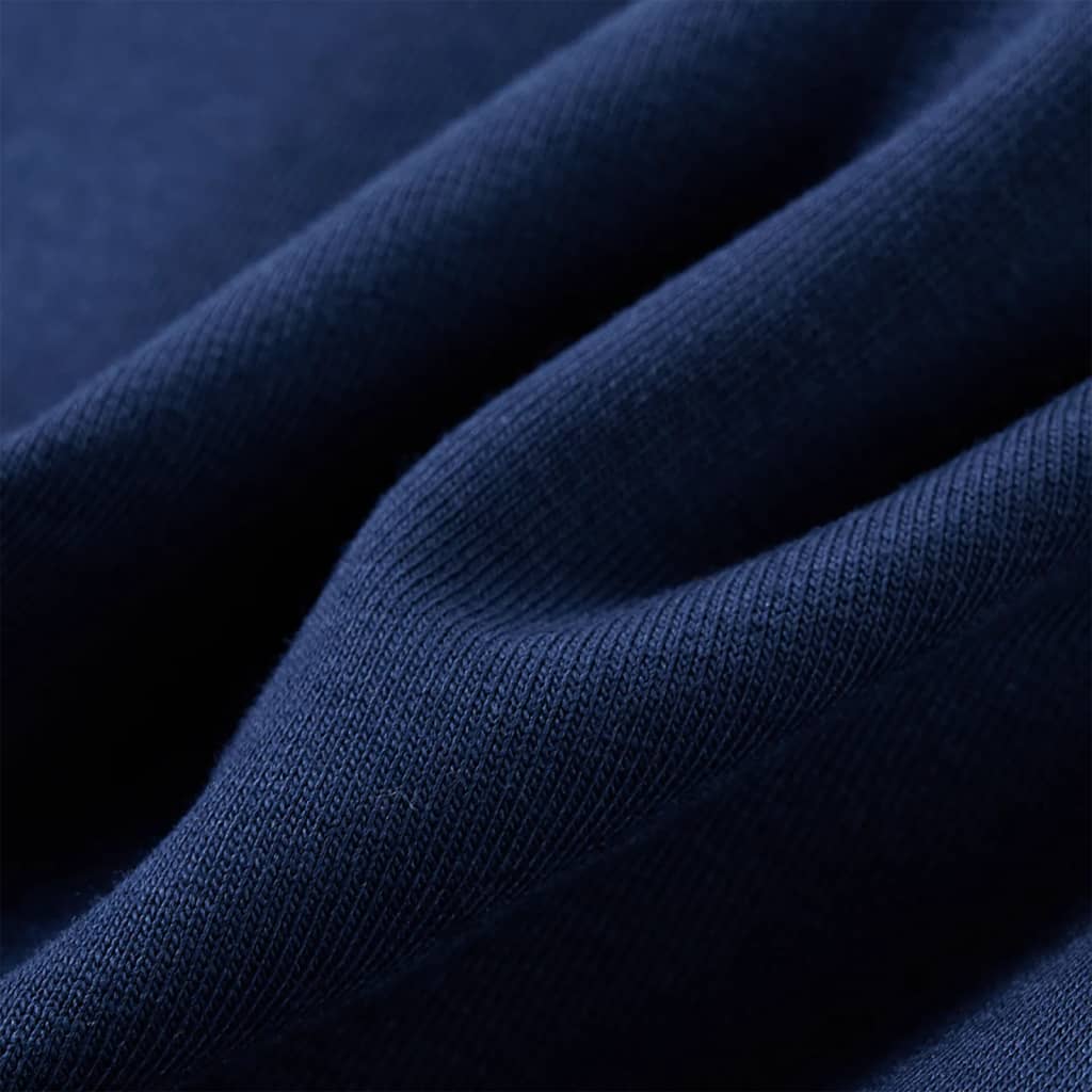 Kinder-Sweatshirt Marineblau 128