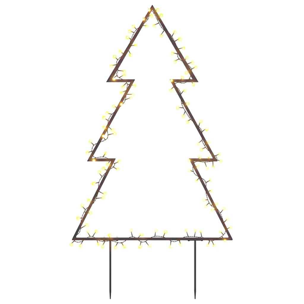 Weihnachtsbaum Mit Erdspießen Und 115 Leds 90 Cm