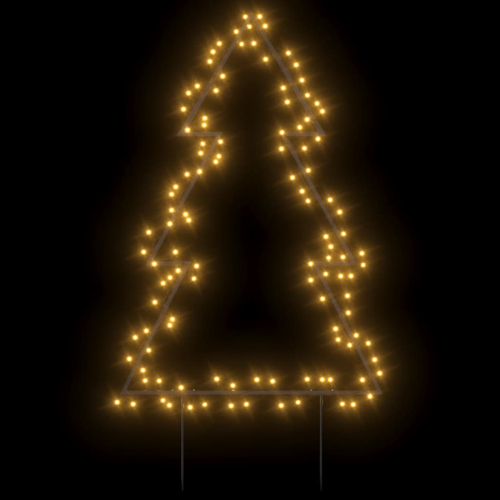 Weihnachtsbaum Mit Erdspießen Und 115 Leds 90 Cm