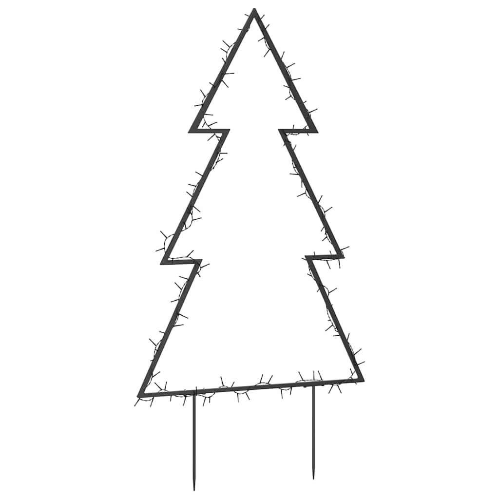 Weihnachtsbaum Mit Erdspießen Und 115 Leds 90 Cm