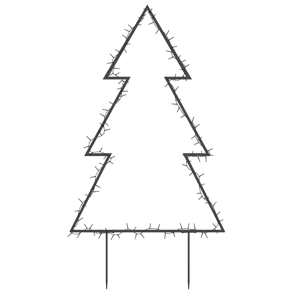 Weihnachtsbaum Mit Erdspießen Und 115 Leds 90 Cm