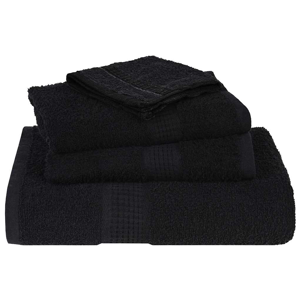 Waschtücher Frogn 2 Stk. 360 G/M² Schwarz