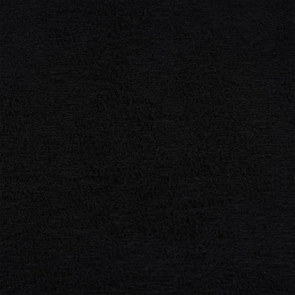 Waschtücher Frogn 2 Stk. 360 G/M² Schwarz