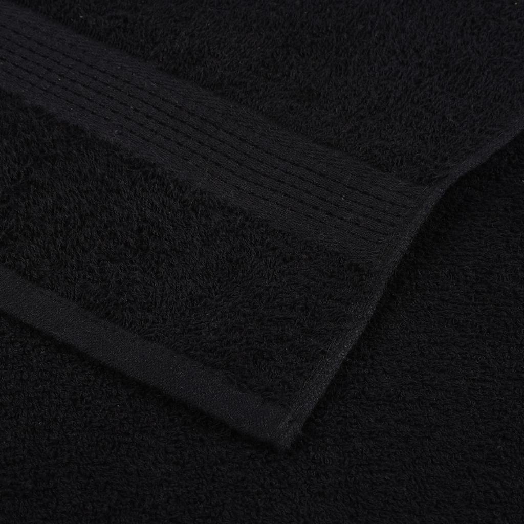 Waschtücher Frogn 2 Stk. 360 G/M² Schwarz