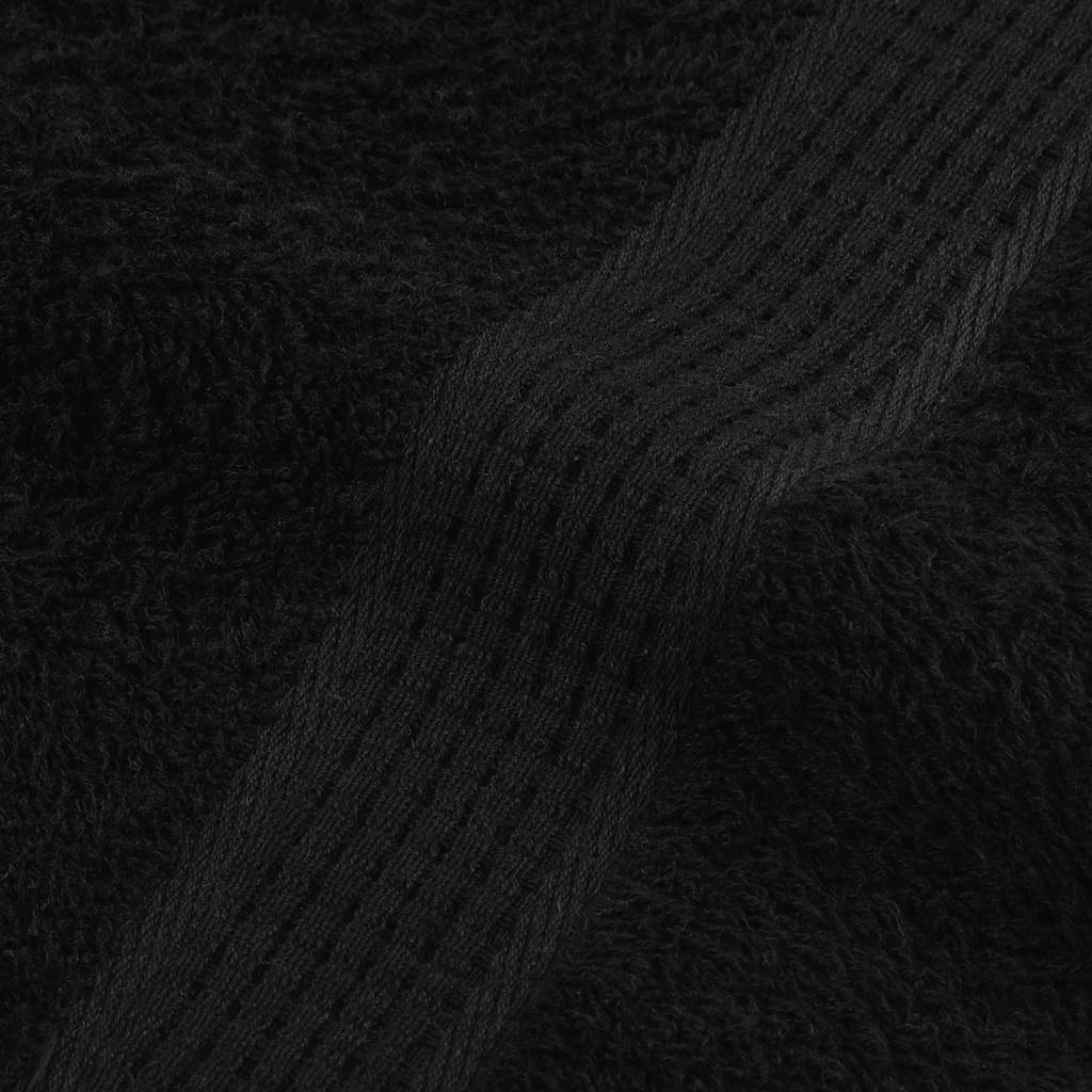 Waschtücher Frogn 2 Stk. 360 G/M² Schwarz