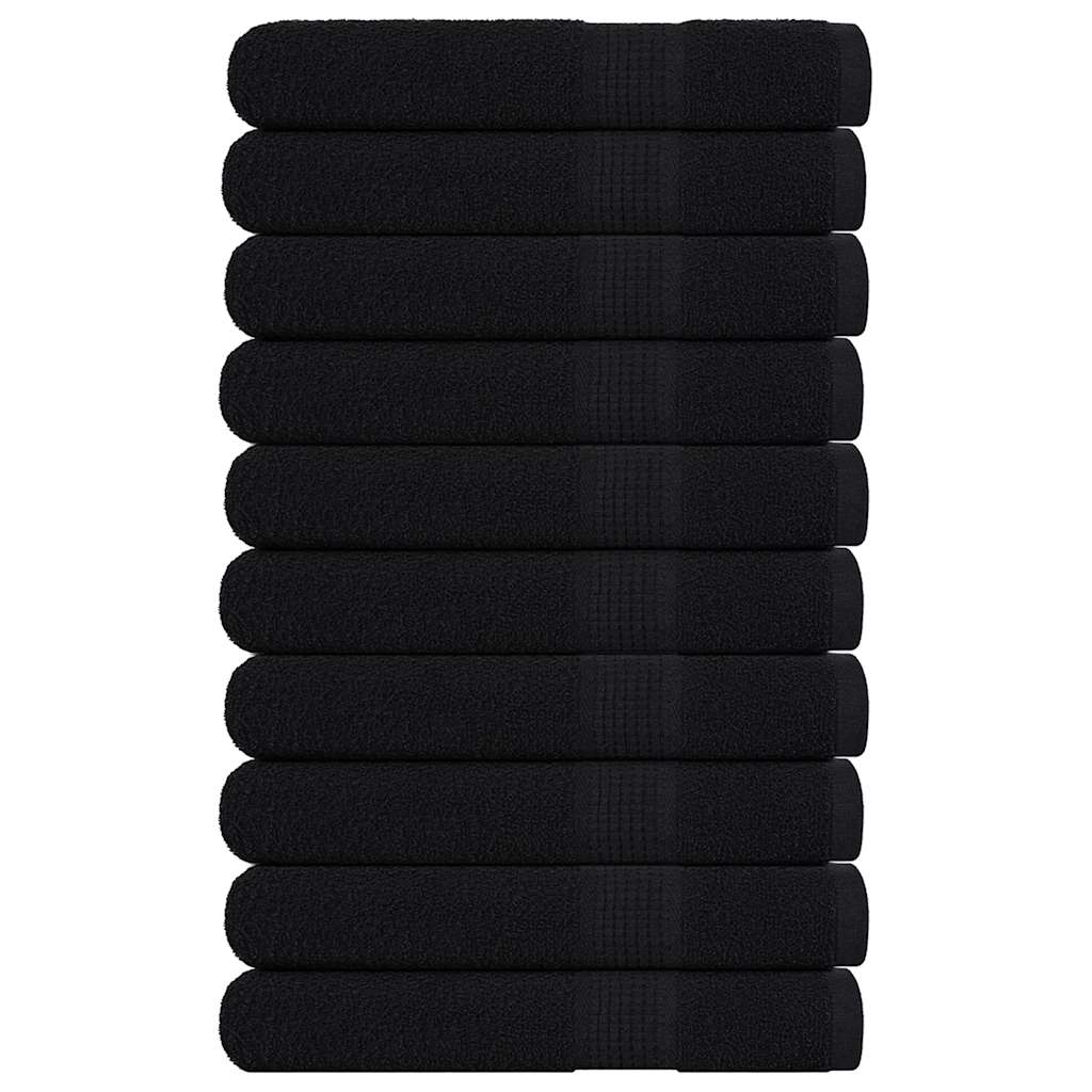 Waschtücher Frogn 2 Stk. 360 G/M² Schwarz