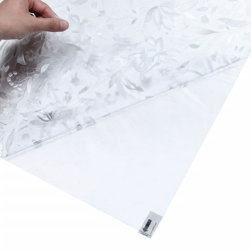Fensterfolie Matt Blumenmuster 45X500 Cm Pvc Frosted Blume