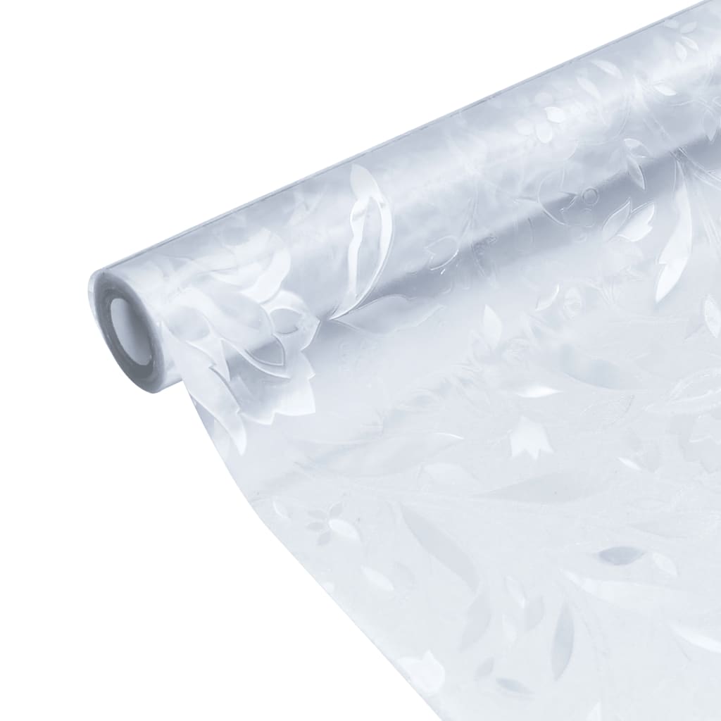 Fensterfolie Matt Blumenmuster 45X500 Cm Pvc Frosted Blume