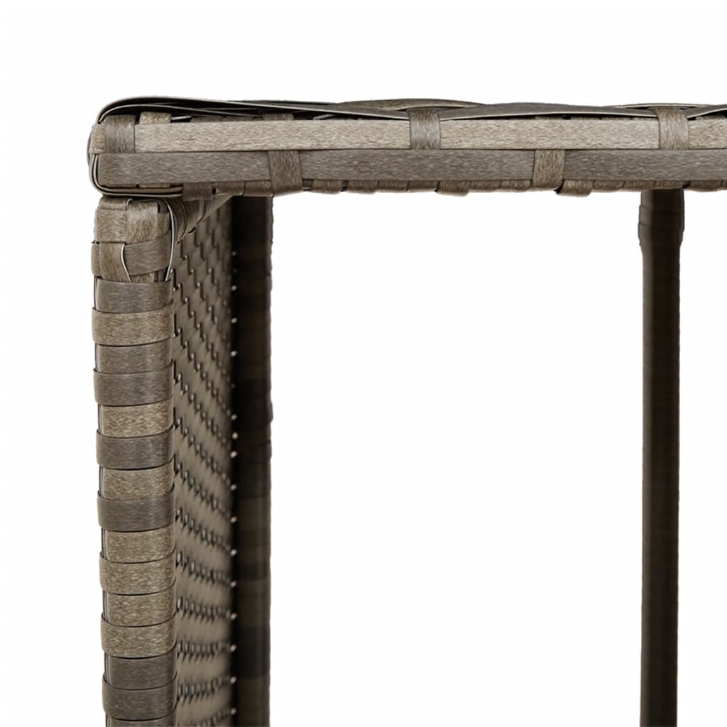 Outdoor-Regale Für Whirlpool 2 Stk. Poly Rattan