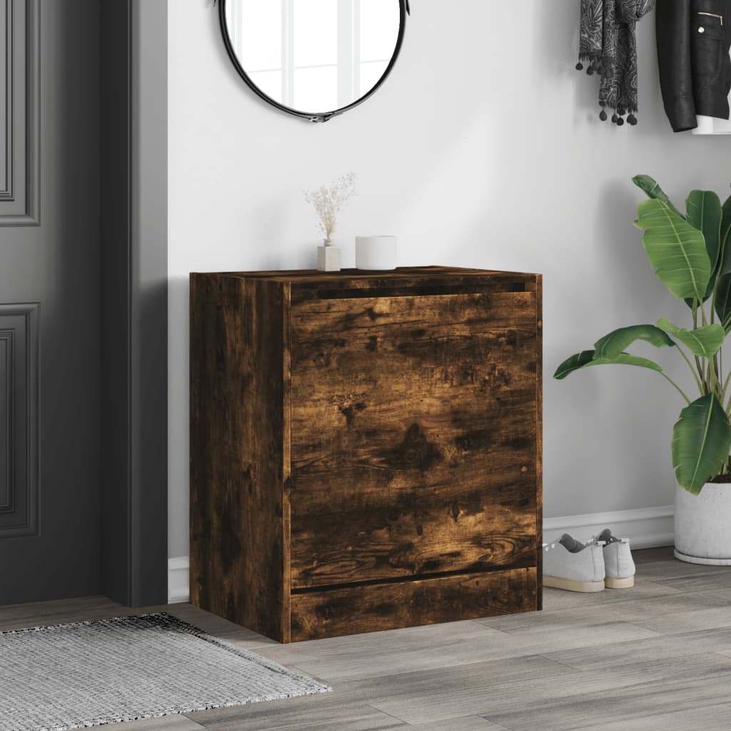 Schuhschrank Holzwerkstoff Räuchereiche
