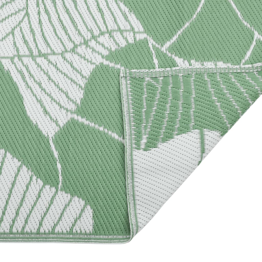 Outdoor-Teppich Arakil Grün Pp Blatt