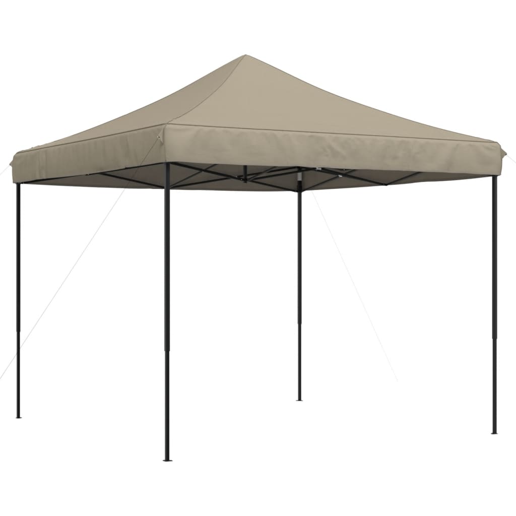 Partyzelt Faltbar Pop-Up 292X292X315 Cm Taupe