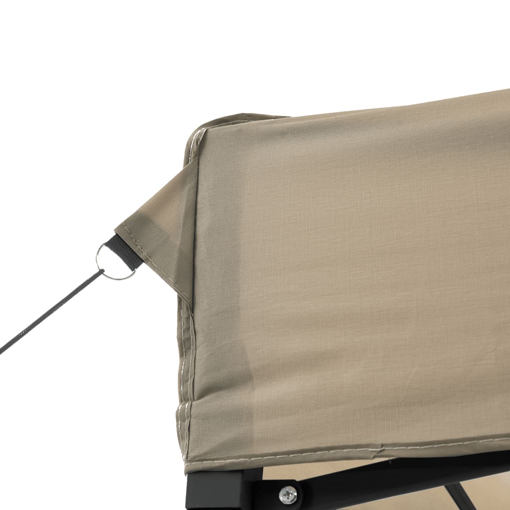 Partyzelt Faltbar Pop-Up 292X292X315 Cm Taupe