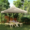 Partyzelt Faltbar Pop-Up 292X292X315 Cm Taupe