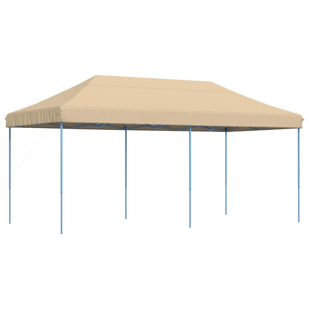 Partyzelt Faltbar Pop-Up 580X292X315 Cm Beige