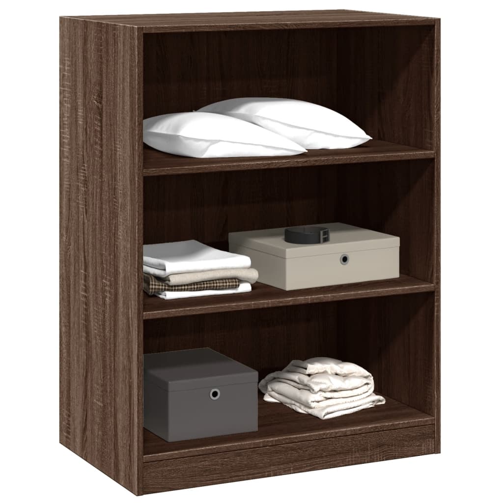Kleiderschrank Braun Eichen-Optik Holzwerkstoff Braune Eiche