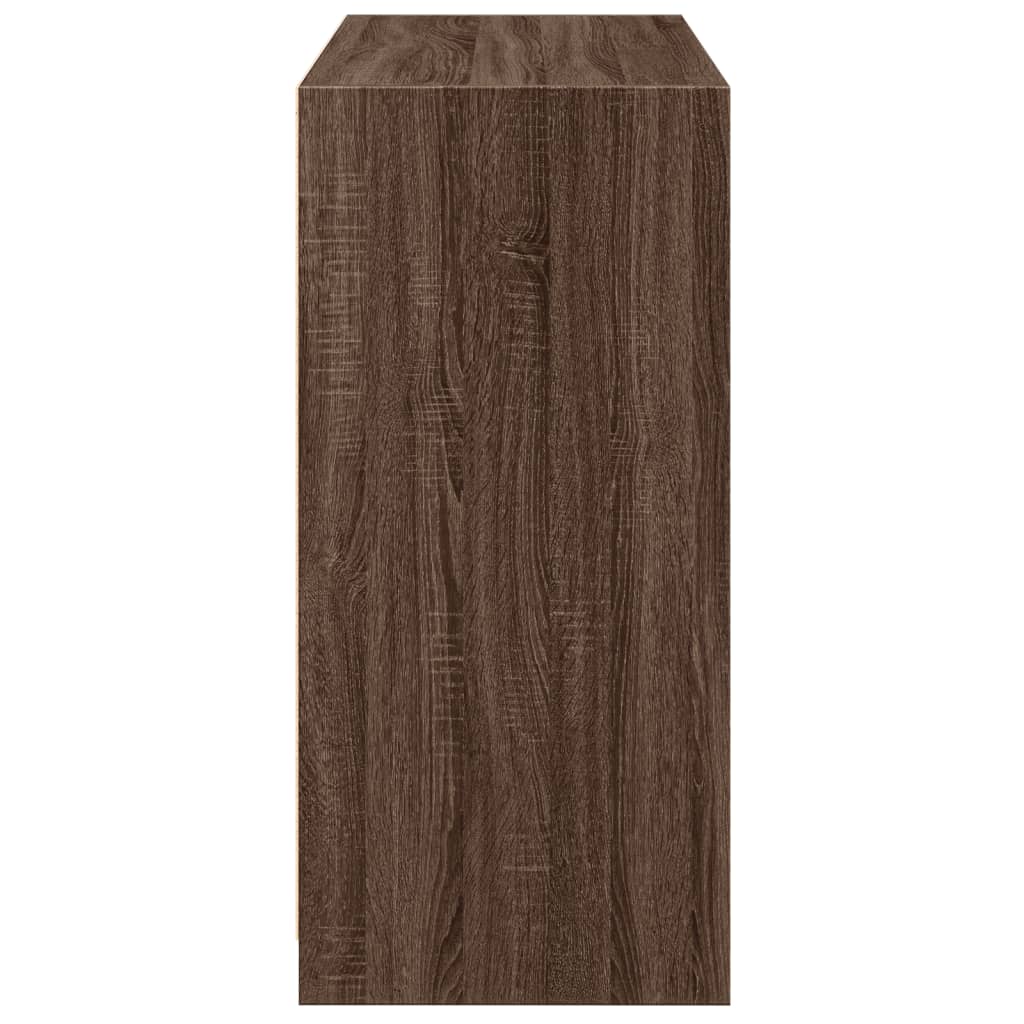 Kleiderschrank Braun Eichen-Optik Holzwerkstoff Braune Eiche