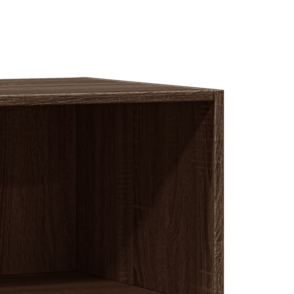 Kleiderschrank Braun Eichen-Optik Holzwerkstoff Braune Eiche