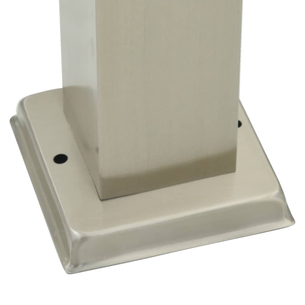 Pollerleuchten 3 Stück 80 Cm Edelstahl Ip44
