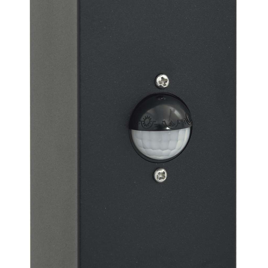 Pollerleuchte Mit Sensor 50 Cm Schwarz Ip44