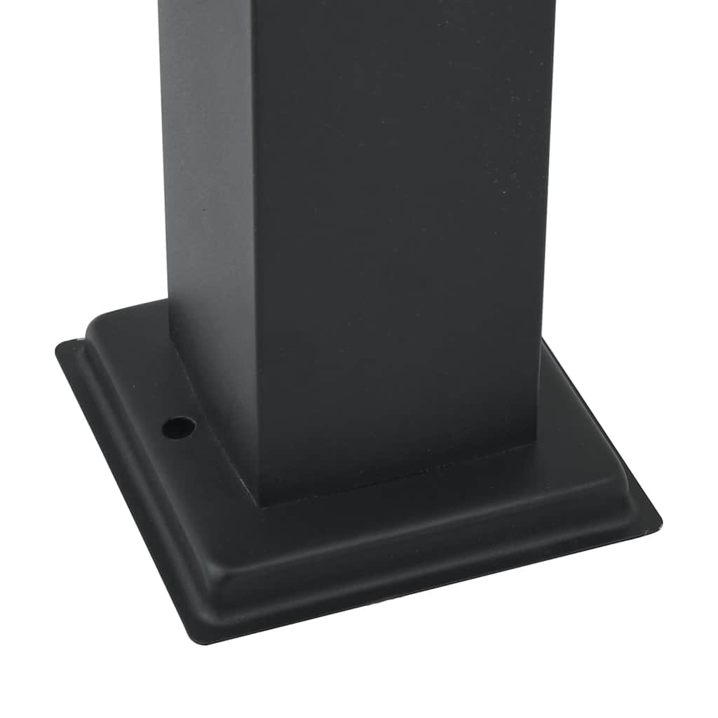 Pollerleuchte Mit Sensor 50 Cm Schwarz Ip44