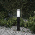 Pollerleuchte Mit Auslass 50 Cm Schwarz Ip44