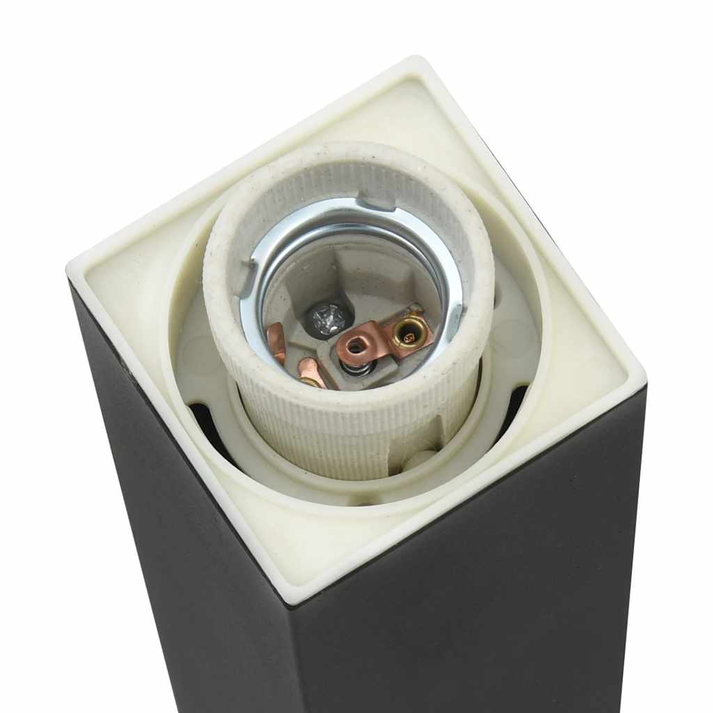 Pollerleuchte Mit Auslass 110 Cm Schwarz Ip44